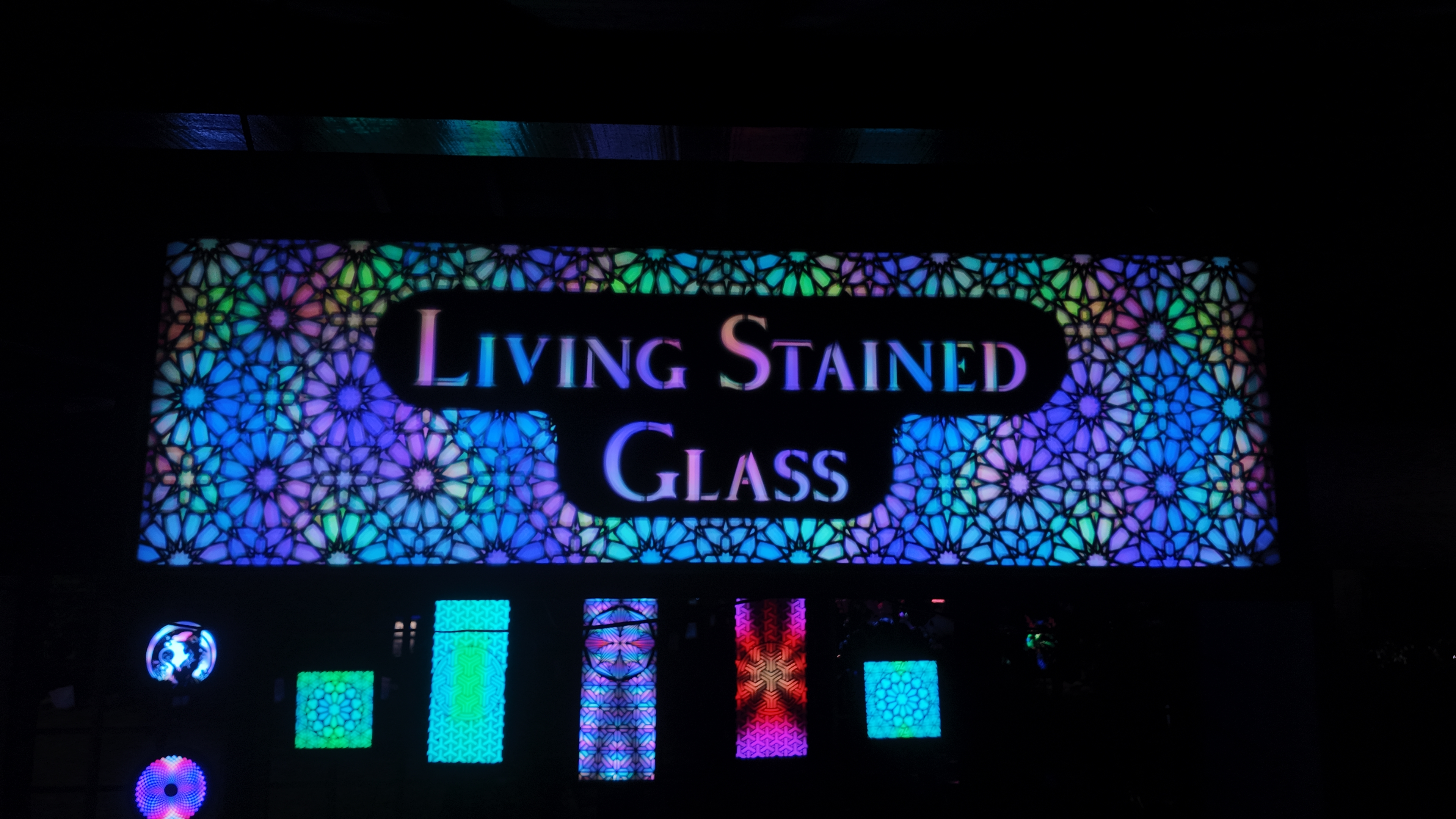 Living Stained Glass Living Stained Glass